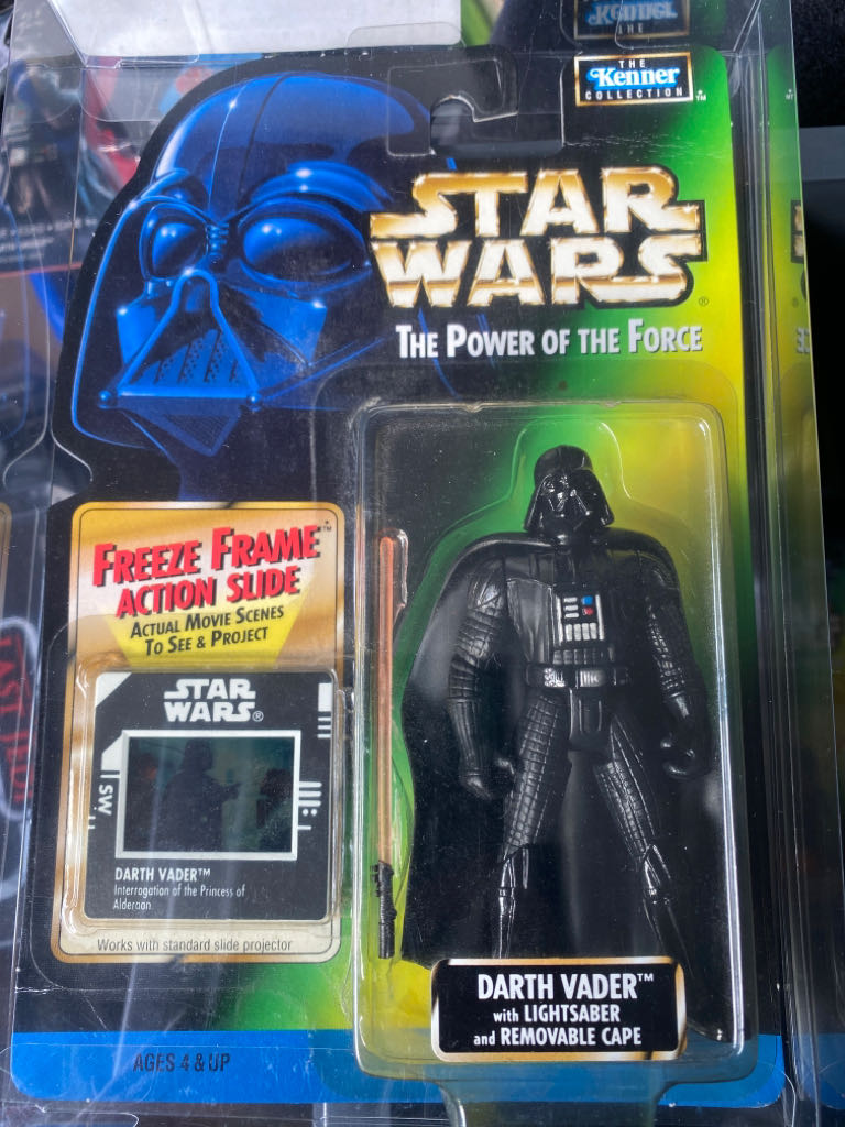 Darth Vader Green Card Freeze Frame - Hasbro (Star Wars POTF Freeze Frame) action figure collectible - Main Image 2