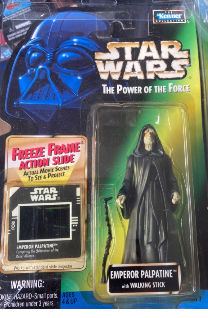 Emperor Palpatine Powe Of The Force Freeze Frame - Kenner (Star Wars Power Of The Force II) action figure collectible - Main Image 1
