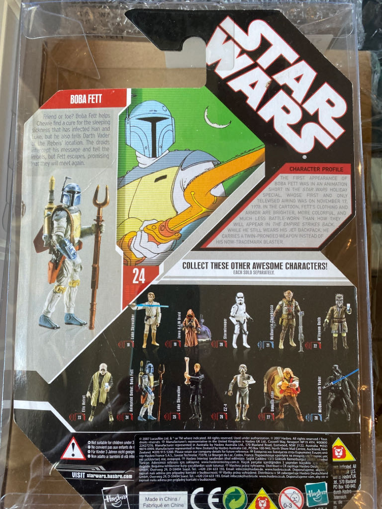 Boba Fett 30th Anniversary Animated Debut  (30th Anniversary Collection) action figure collectible - Main Image 2
