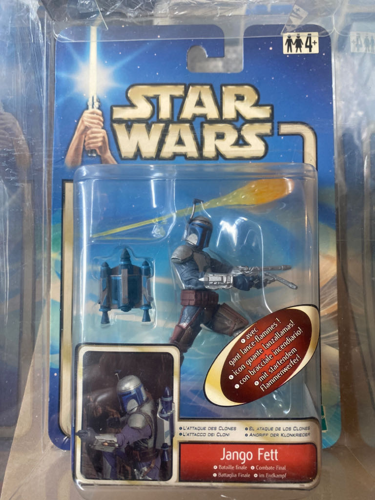 Jango Fett Final Battle AOTC - Hasbro (Jango Fett) action figure collectible [Barcode 5023117642623] - Main Image 1