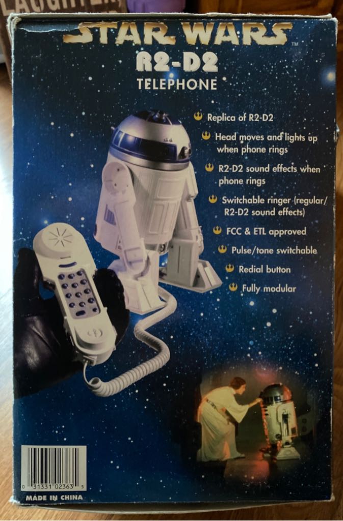 R2D2 Telephone - Telemania (Miscellaneous) action figure collectible - Main Image 2