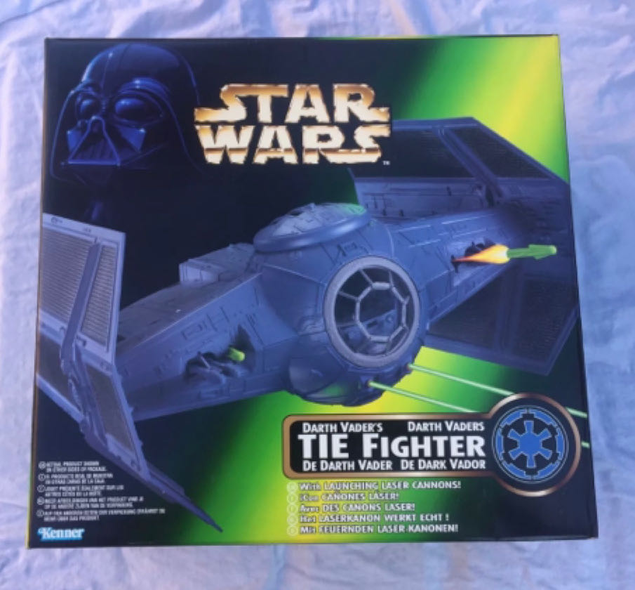 1997 Darth Vader Tie Fighter Loose Complete - Kenner (Loose Complete) action figure collectible - Main Image 2