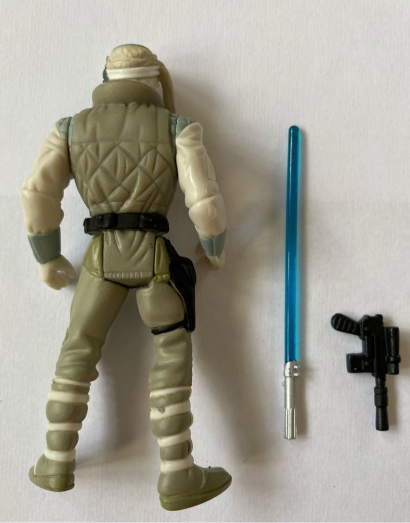 * Loose Luke Skywalker Both Gear POTF TRI- LOGO Green - Kenner/ Hasbro (Star Wars) action figure collectible - Main Image 2