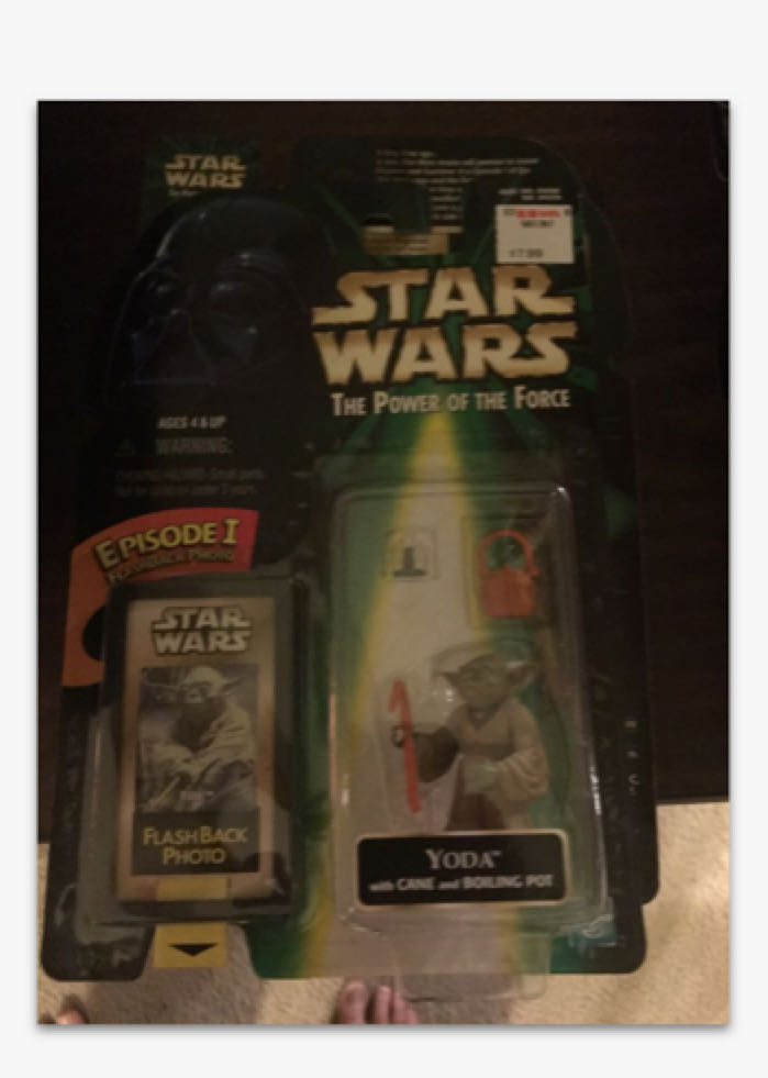 * Loose Yoda POTF Flash Back  (Empire Strikes Back) action figure collectible - Main Image 2