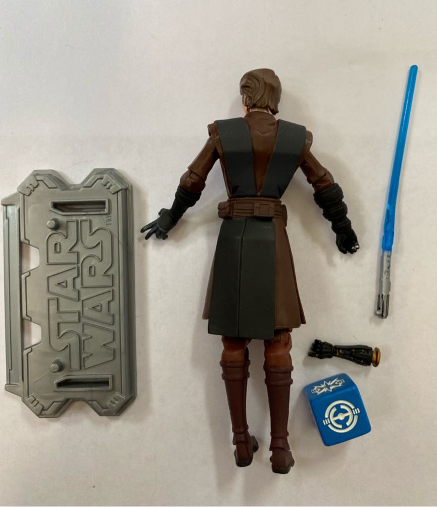 * Loose Anakin Skywalker The Clone Wars Blue Skies Cw45  (Star Wars - The Clone Wars (Blue)) action figure collectible - Main Image 2