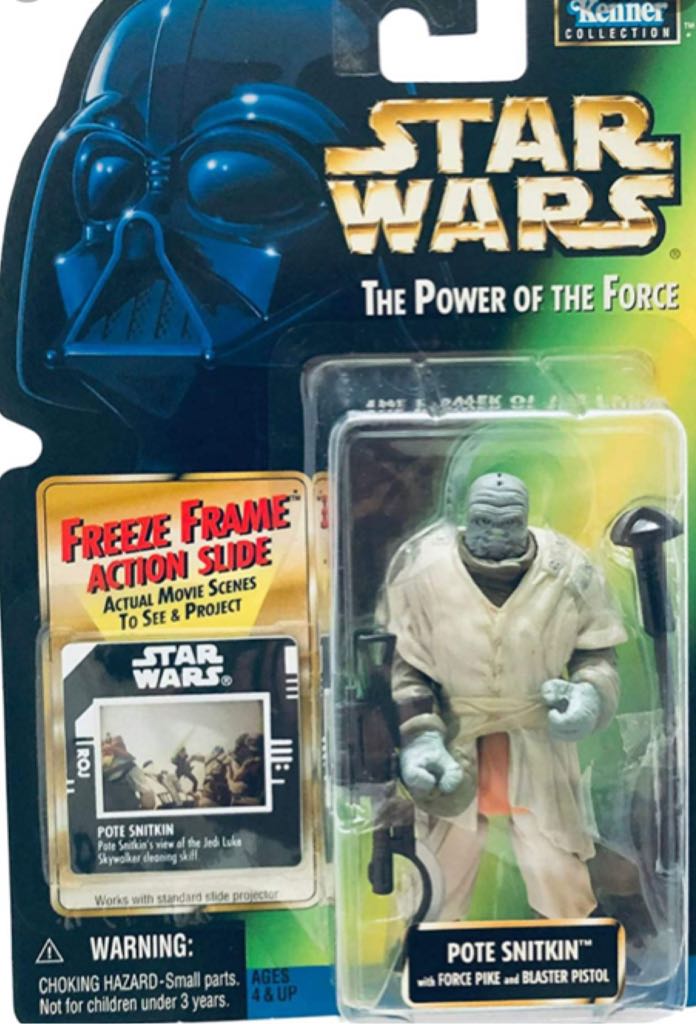 * Loose Pote Snitkin Green Card Freeze Frame POTF  (POTF Freeze Frame Collection 3) action figure collectible - Main Image 2
