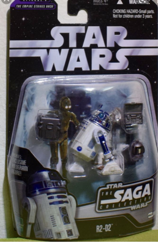 * Loose R2D2 Empire Strikes Back Saga Collection  (Saga Collection R2D2 With Accessories) action figure collectible - Main Image 2