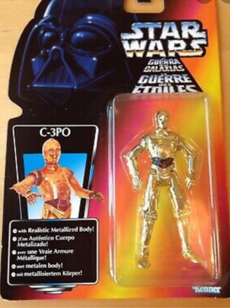 C3P0 - Kenner (Star Wars - The Power Of The Force (Red Back)) action figure collectible - Main Image 2
