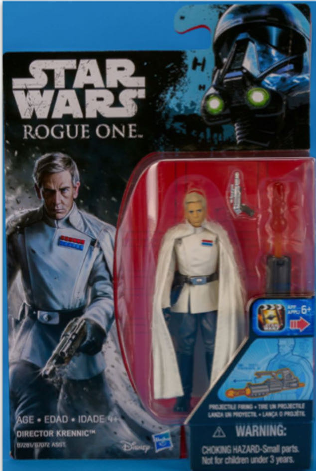 * Loose Director Krennic Rogue One X2 - Hasbro (Star Wars 3.75” Rogue One) action figure collectible - Main Image 2