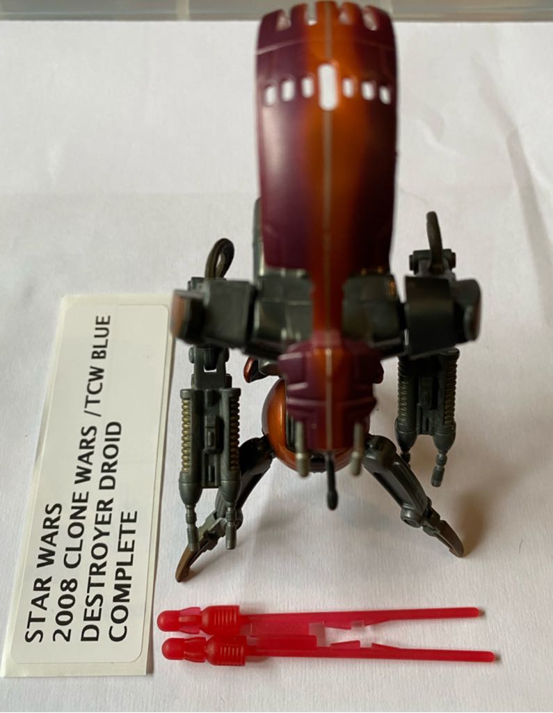 * Loose Destroyer Droid TCW TCW Blue  (Star Wars - The Clone Wars (Blue)) action figure collectible - Main Image 2