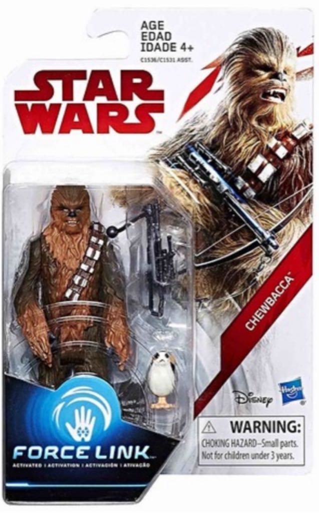 * Loose Chewbacca Force Link Red X2 - Disney / Hasbro (Force Link) action figure collectible - Main Image 2
