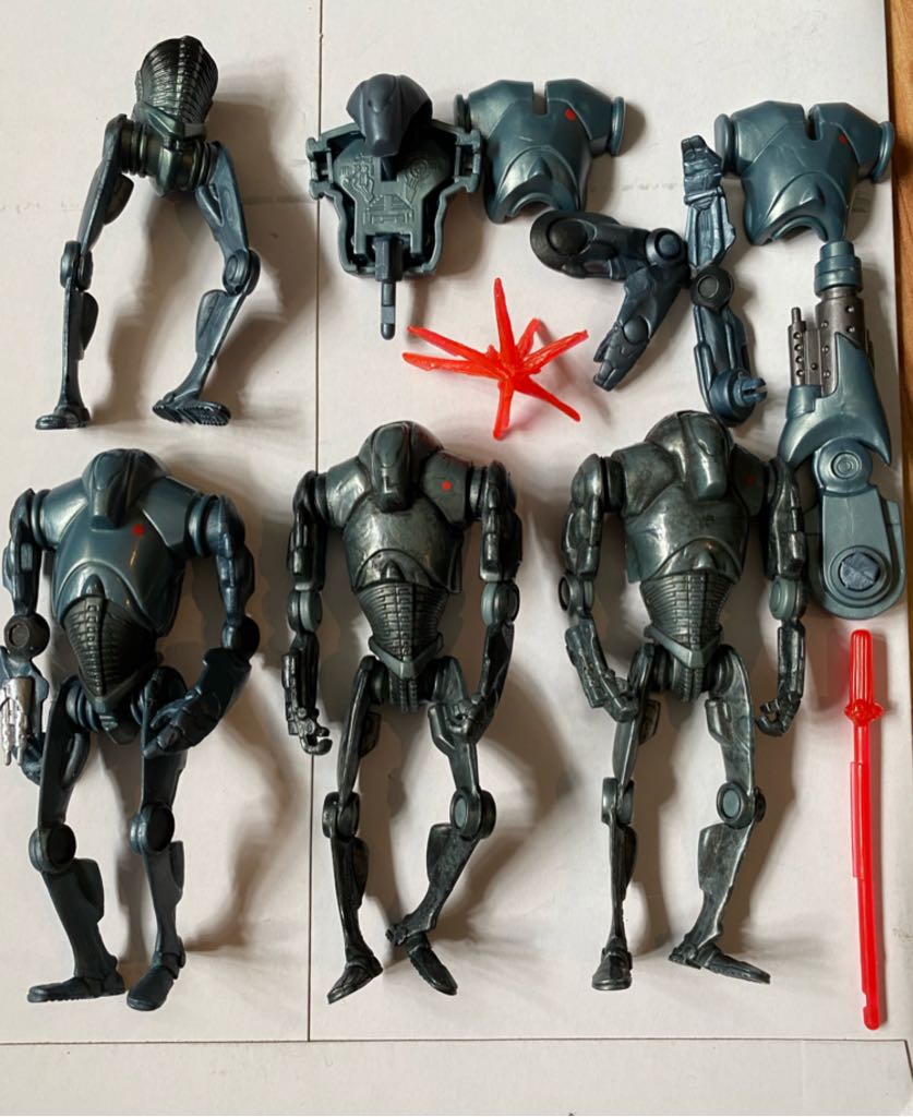 * Loose B2 Battle Droids  action figure collectible - Main Image 2