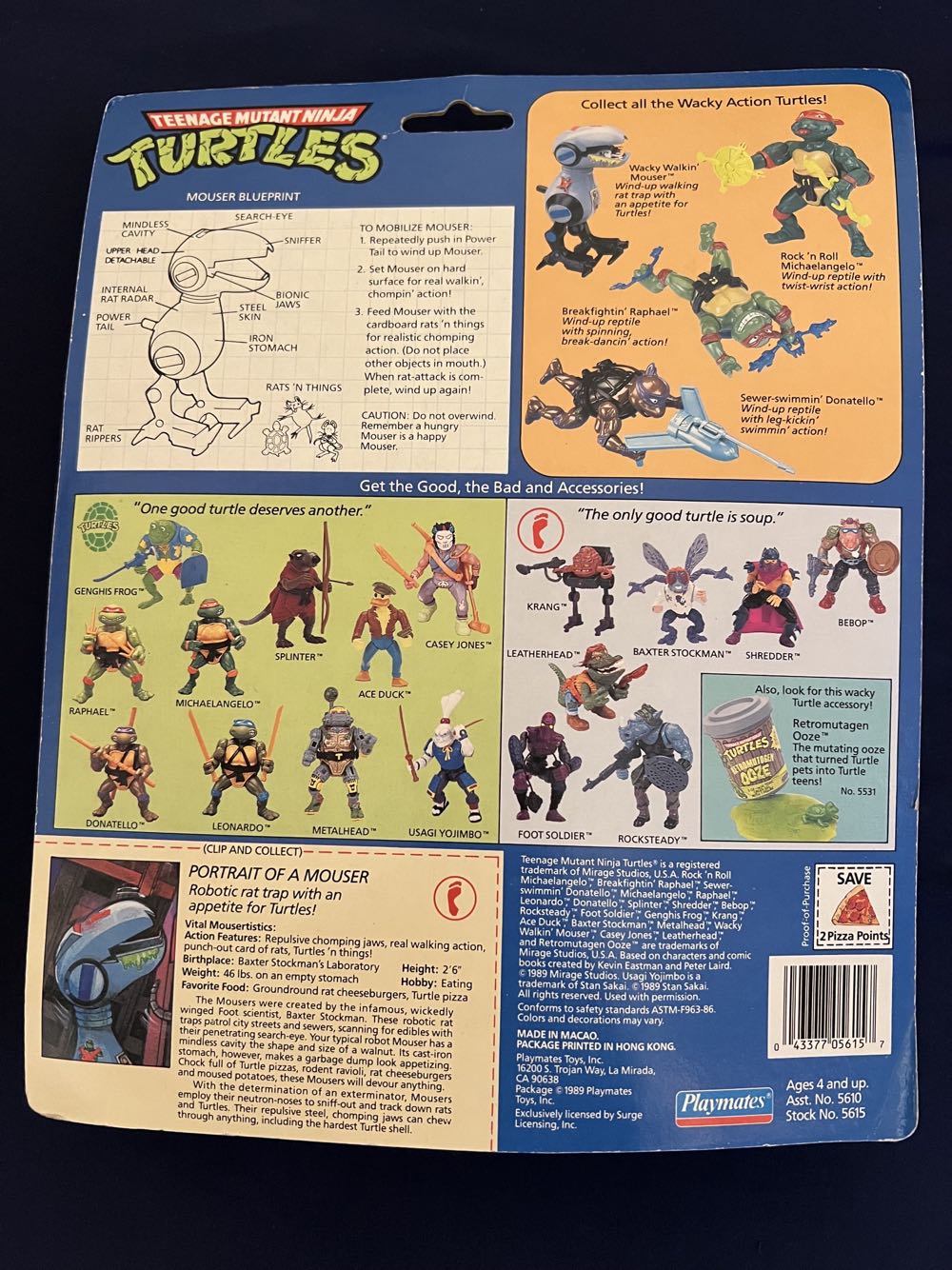 Mouser - Playmates Toys (Teenage Mutant Ninja Turtles) action figure collectible - Main Image 2