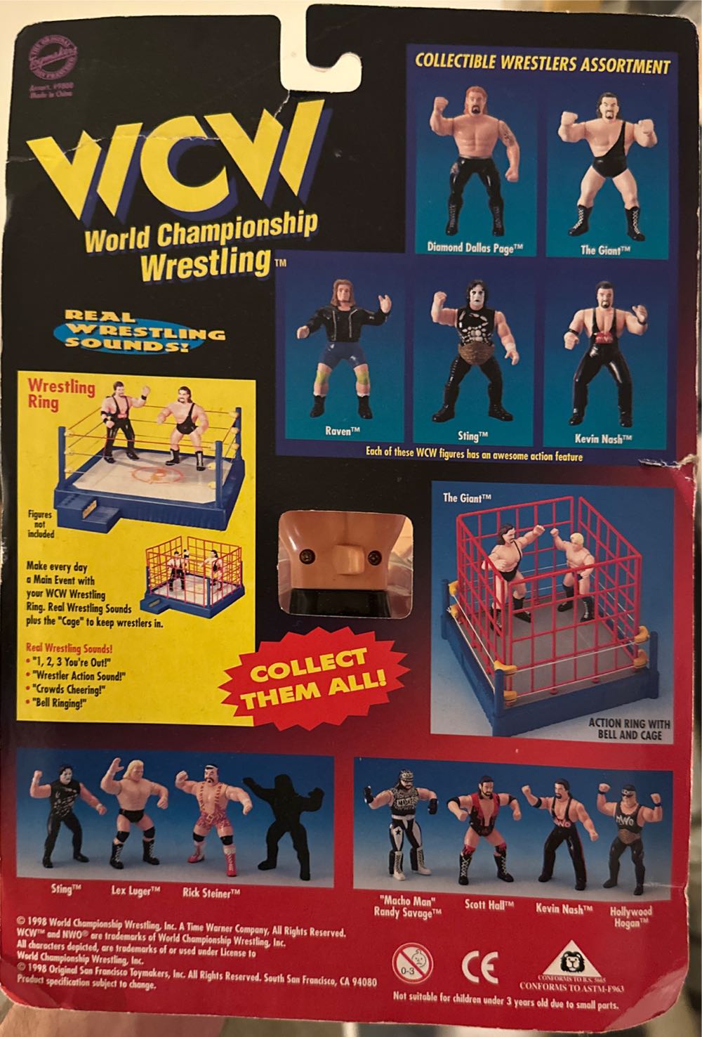 Goldberg (WCW Power Punch)  action figure collectible [Barcode 747005098907] - Main Image 2