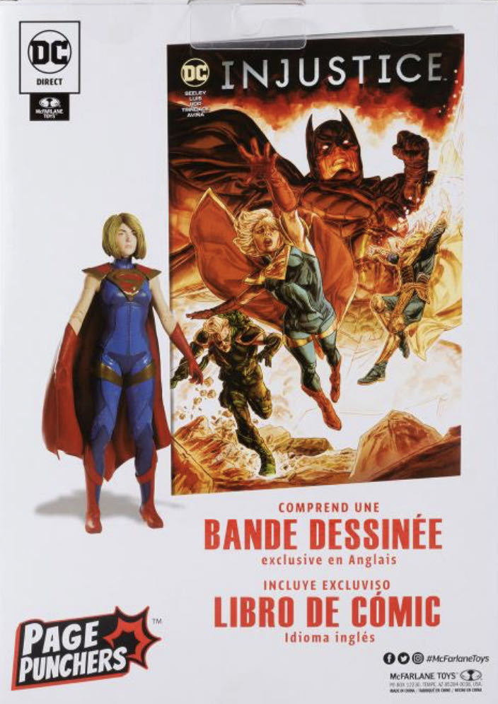 Supergirl - DC - VIDEO GAME UNIVERSE (Injustice 2) action figure collectible [Barcode 787926159172] - Main Image 2