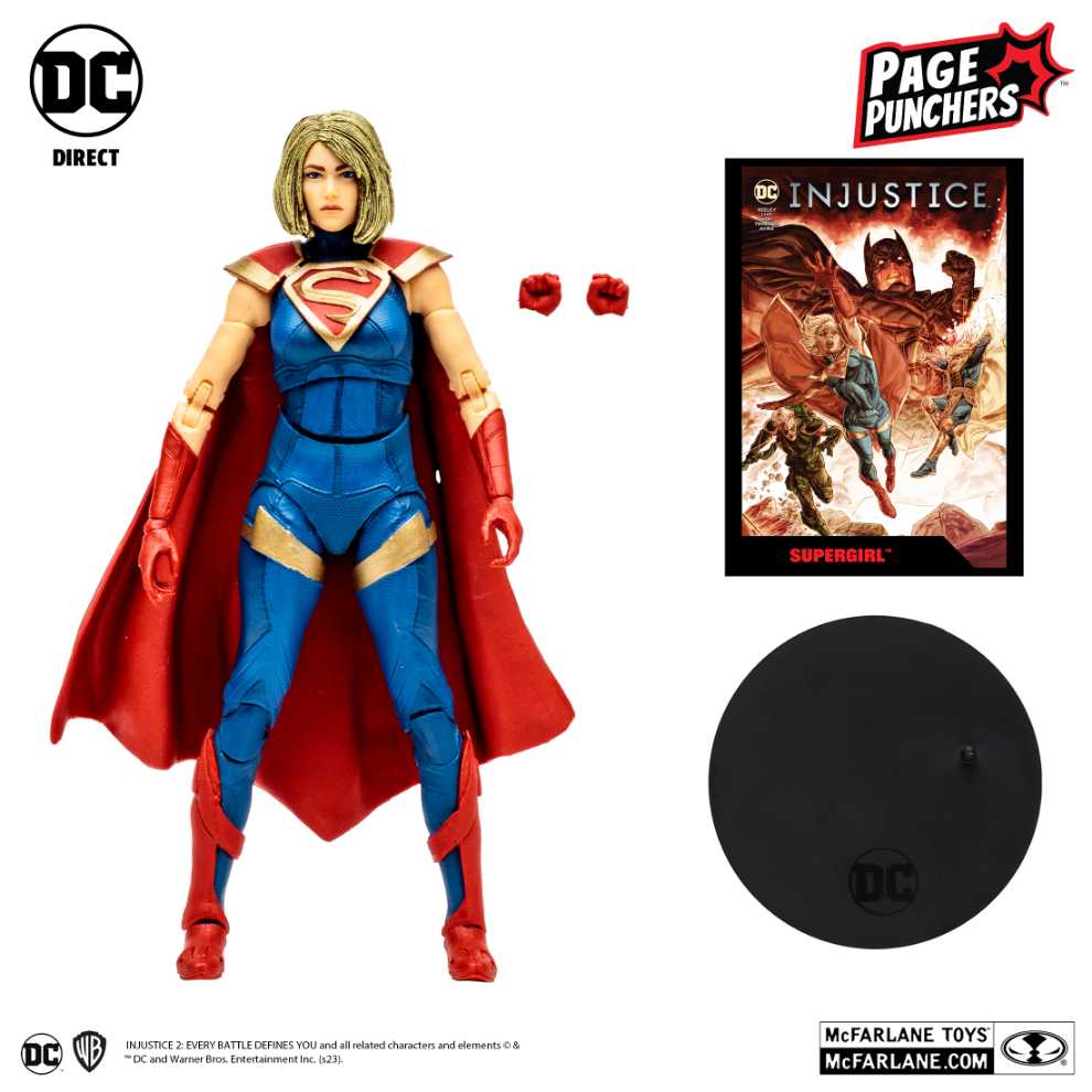 Supergirl - DC - VIDEO GAME UNIVERSE (Injustice 2) action figure collectible [Barcode 787926159172] - Main Image 3