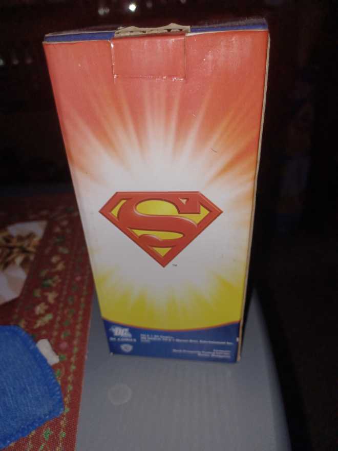 Superman 15oz Frosted Glass Tumbler  - much prosperity trading (Superman) action figure collectible [Barcode 4806565008934] - Main Image 2