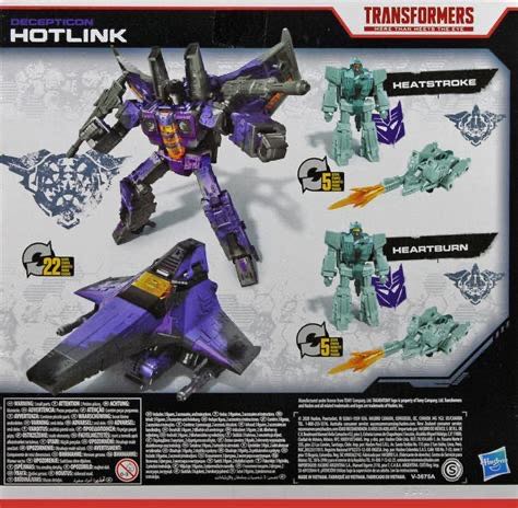 Transformers WFC Netflix Hotlink WFC-06 - Hasbro (Transformers War For Cybertron Netflix) action figure collectible [Barcode 5010993695645] - Main Image 4