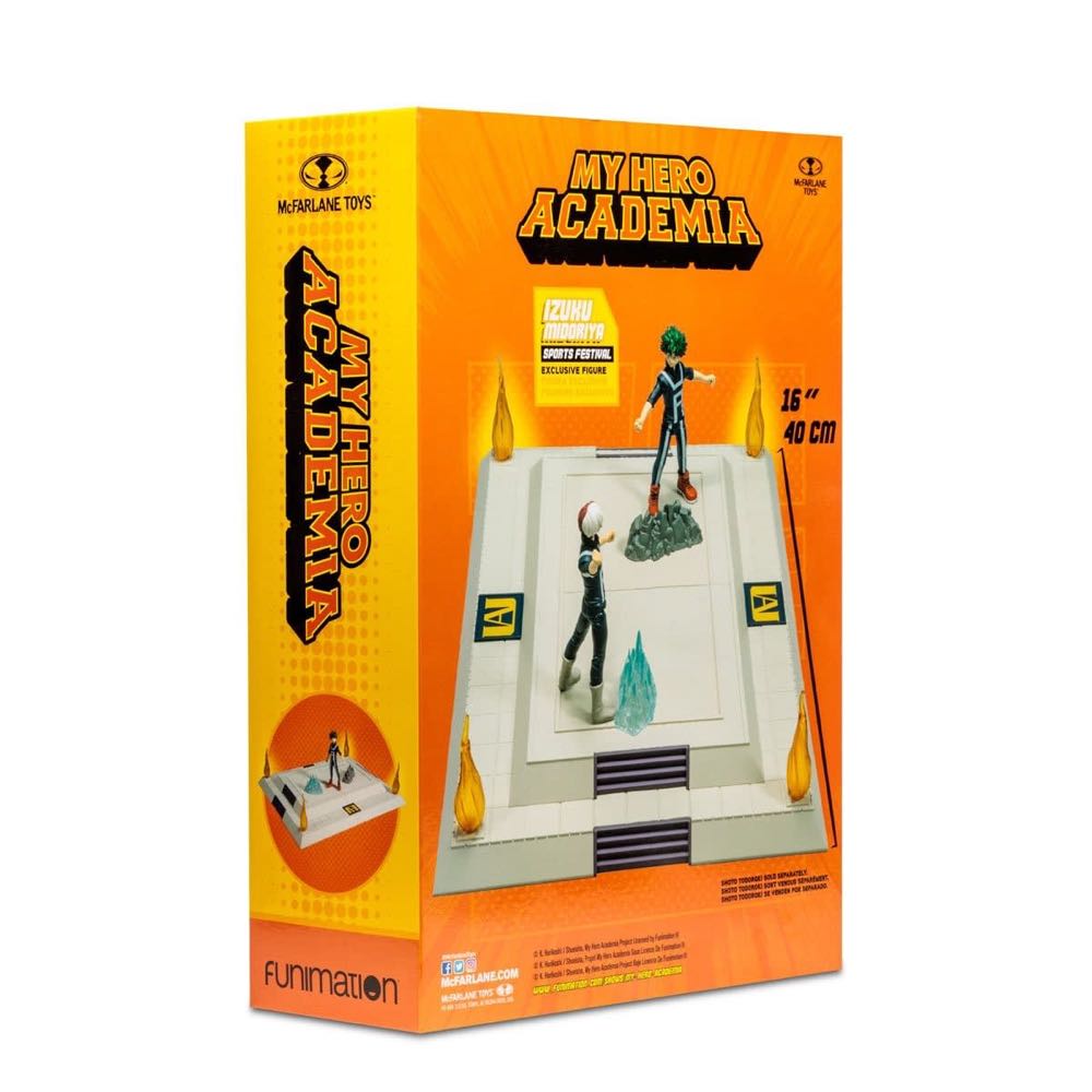 My Hero Academia Sports Festival Arena Playset - McFarlane Toys (My Hero Academia) action figure collectible [Barcode 787926901177] - Main Image 4