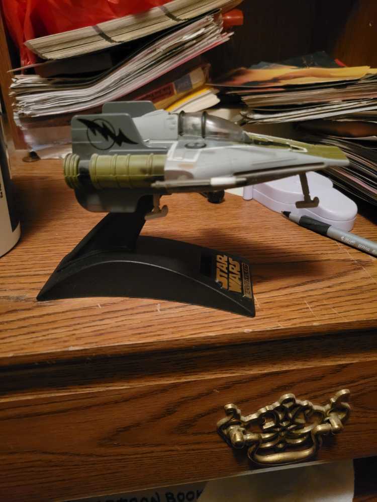 Action Fleet: A-Wing Fighter - Galoob (Micro Machines Action Fleet) action figure collectible [Barcode 047246669936] - Main Image 3