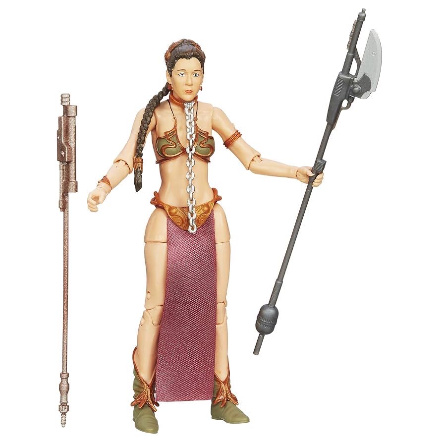 SW BS Orange Line 5 Princess Leia Slave Outfit - Hasbro (Star Wars Black Series) (Star Wars) action figure collectible - Main Image 4