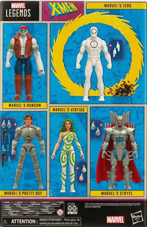 X-Men Villains - Hasbro (Marvel Legends Multipack) action figure collectible [Barcode 5010994189211] - Main Image 2