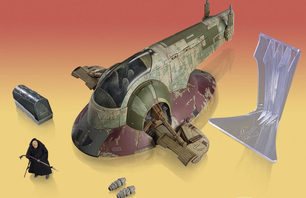 Star Wars Boba Fett’s Starship - Hasbro (Star Wars: The Book Of Boba Fett) action figure collectible [Barcode 5010994207700] - Main Image 2