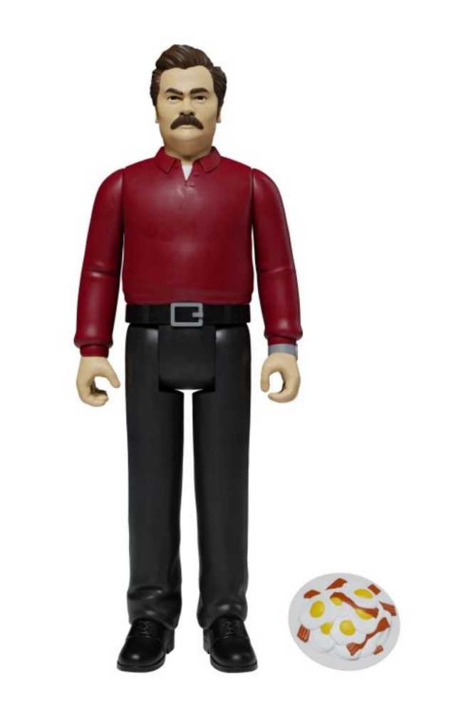 Ron Swanson - Super7 (Parks and Recreation) action figure collectible [Barcode 840049819832] - Main Image 2