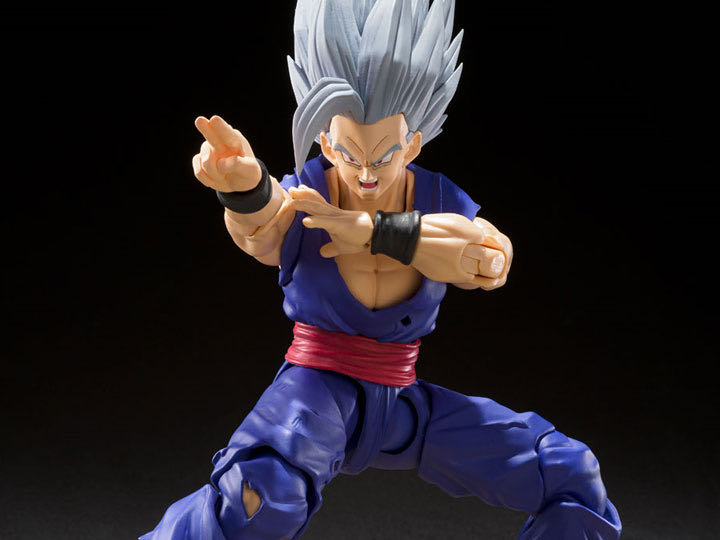 Son Gohan Beast - Bandai S.H. Figuarts (Dragon Ball Super: Super Hero) action figure collectible [Barcode 4573102650412] - Main Image 3