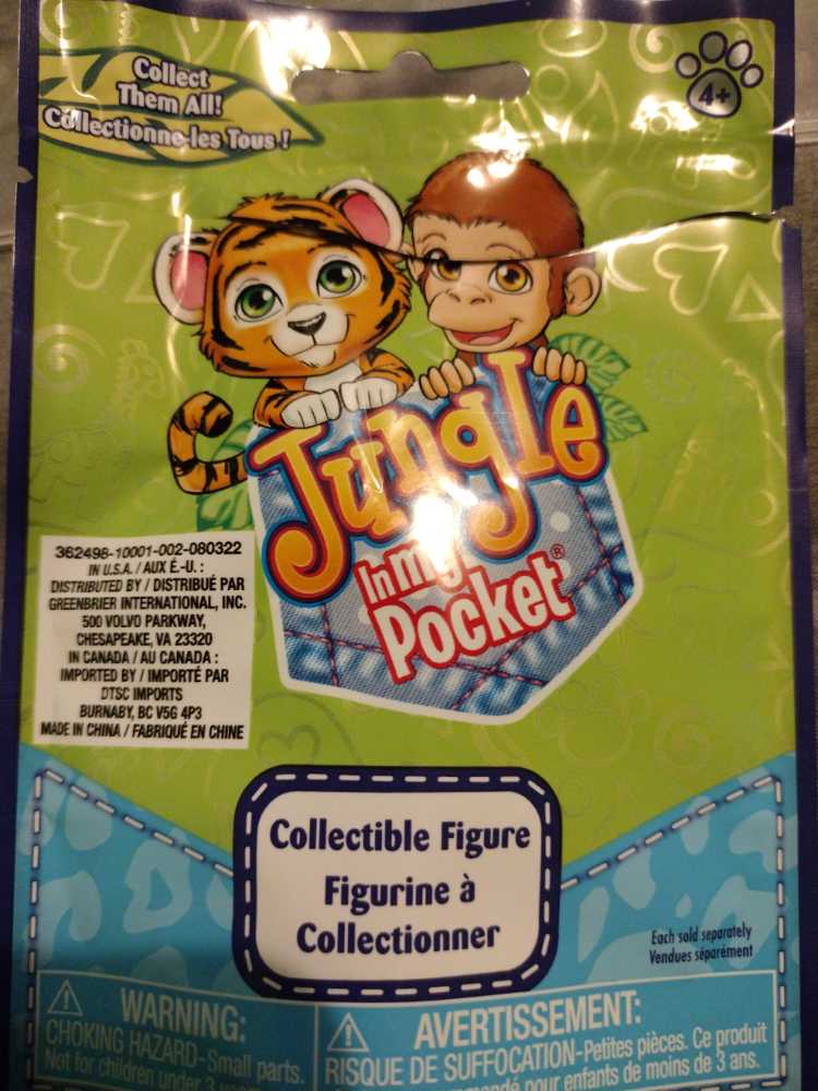 JIMP Gregor The Wild Boar - Just Play (Jungle In My Pocket) action figure collectible [Barcode 886144488092] - Main Image 2