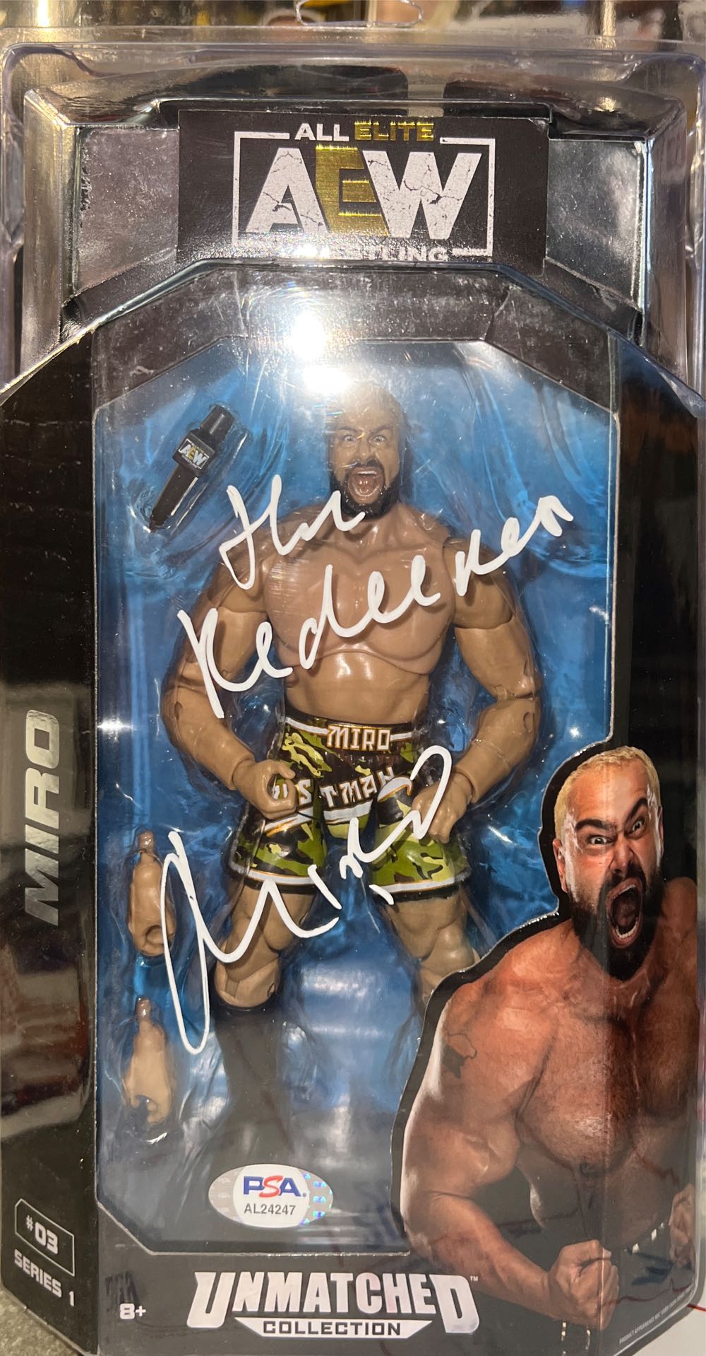 Miro - Jazwares AEW (AEW) action figure collectible - Main Image 1