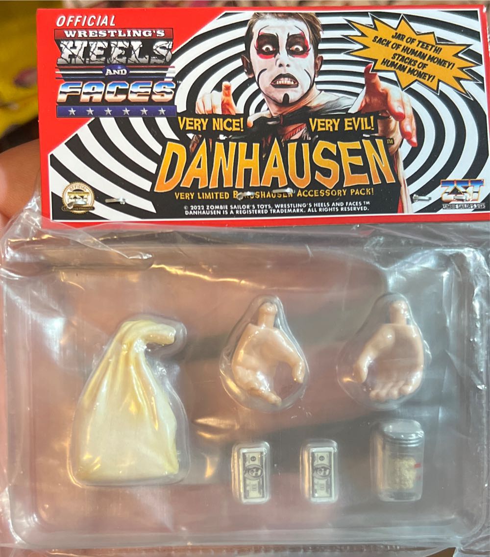 Danhausen - Zombie Sailor Toys (Wrestlings Heels And Faces) action figure collectible [Barcode 737547416048] - Main Image 3