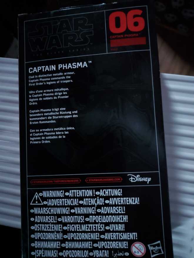 Captain Phasma - Hasbro (Sequel Trilogy) action figure collectible [Barcode 5010994916589] - Main Image 2