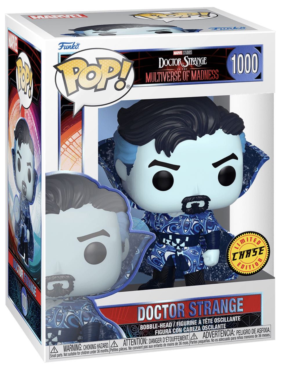 Funko Pop! Doctor Strange In The Multiverse Of Madness - Doctor Strange W Chase # 1000  action figure collectible [Barcode 889698609173] - Main Image 2