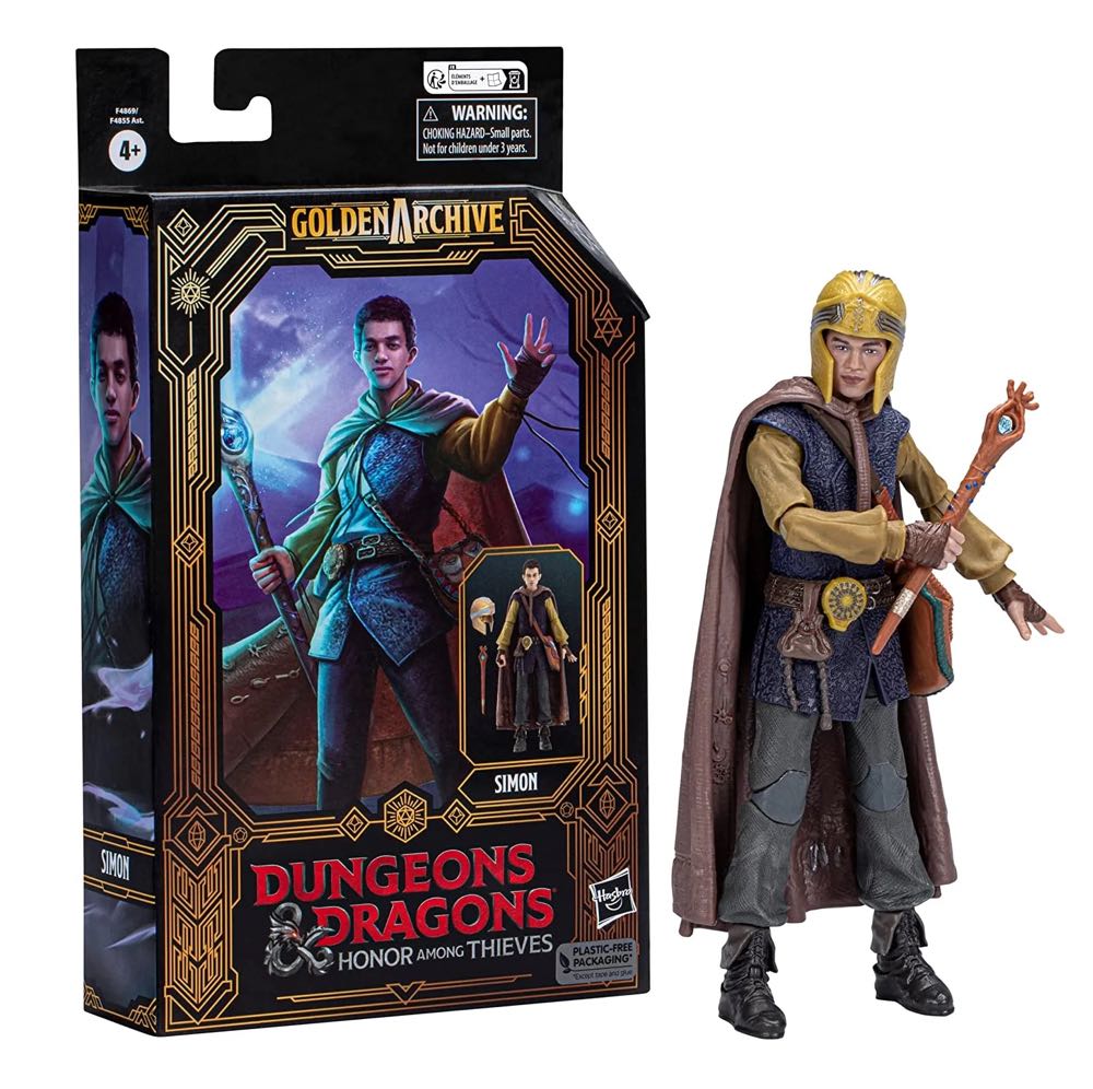 Simon - Dungeons & Dragons: Honor Among Thieves - Hasbro (Dungeons & Dragons) action figure collectible [Barcode 5010994192570] - Main Image 4