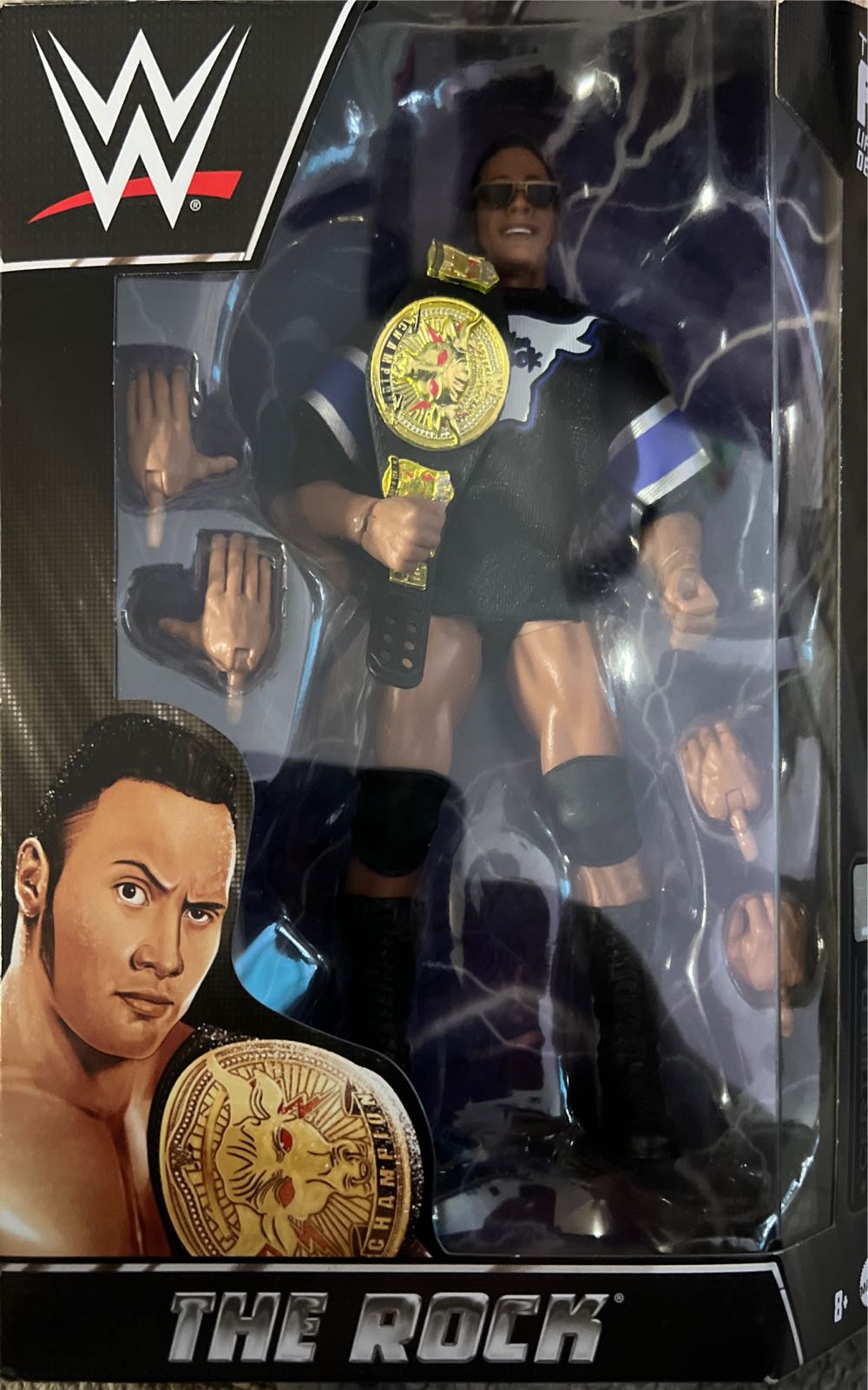 The Rock - Mattel (Wwe Elite) action figure collectible [Barcode 194735105250] - Main Image 4