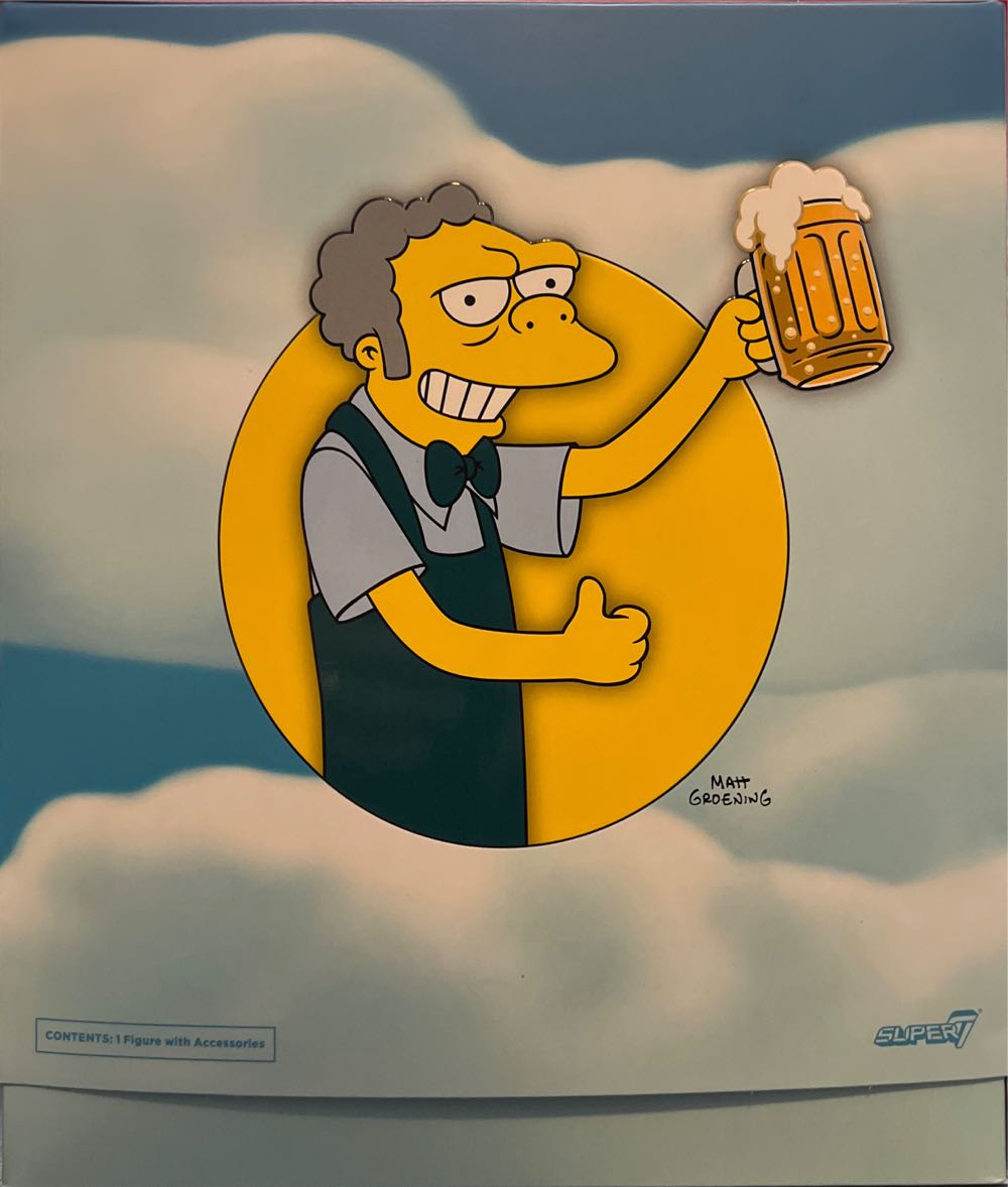Super7 - The Simpsons -  Moe - Super 7 (The Simpsons) action figure collectible [Barcode 840049817388] - Main Image 4