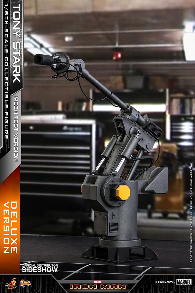 Tony Stark Mech Test Version (Deluxe-Special Edition) - Hot Toys (Iron Man) action figure collectible [Barcode 4895228605870] - Main Image 6