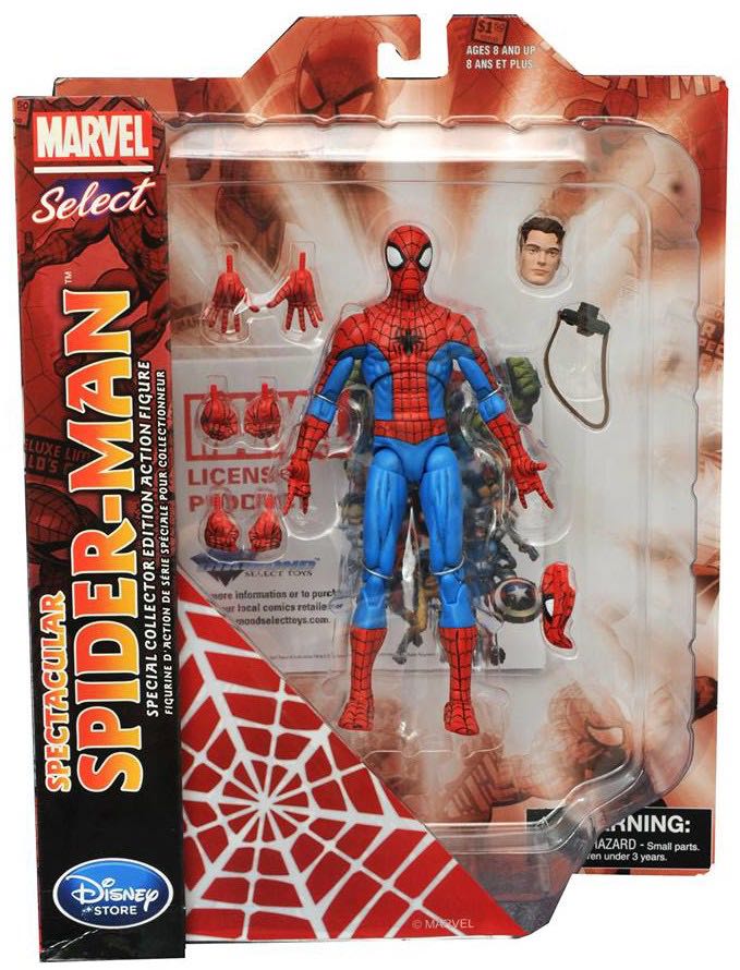 Spectacular Spider-Man - Diamond Select (Marvel Selects) action figure collectible - Main Image 2