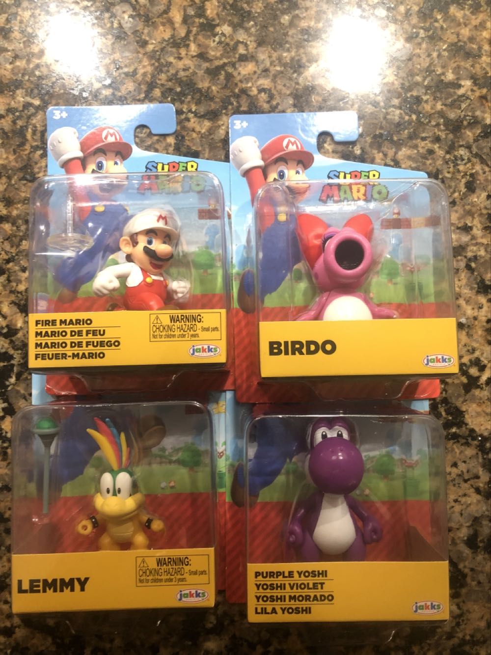 Jakks World Of Nintendo Purple Yoshi 2.5 Inch Figure ... - Jakks Pacific (Super Mario) action figure collectible [Barcode 192995415799] - Main Image 2