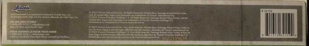 TMNT 2.5-in Metalfigs Keychain 4-Pack (GameStop Exclusive) - Jada Toys (TMNT 2.5” Metalfigs Keychain 4-Pack) action figure collectible [Barcode 801310341599] - Main Image 4