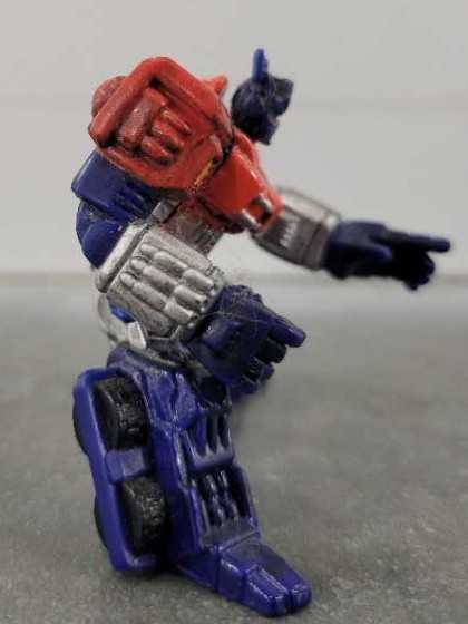 Optimus Prime WWI Missing Gun - Galoob (Titanium 3”) action figure collectible - Main Image 2