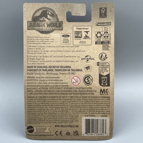 Ford Panel Van - Matchbox / Mattel (Jurassic World Vehiculos) action figure collectible [Barcode 887961583823] - Main Image 3
