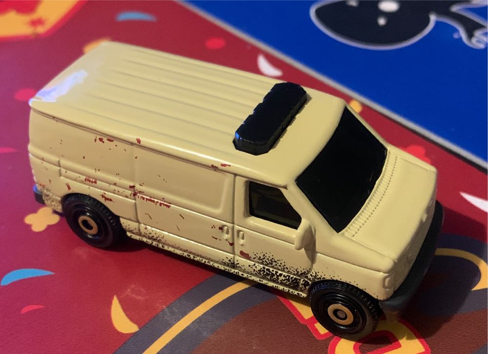 Ford Panel Van - Matchbox / Mattel (Jurassic World Vehiculos) action figure collectible [Barcode 887961583823] - Main Image 4