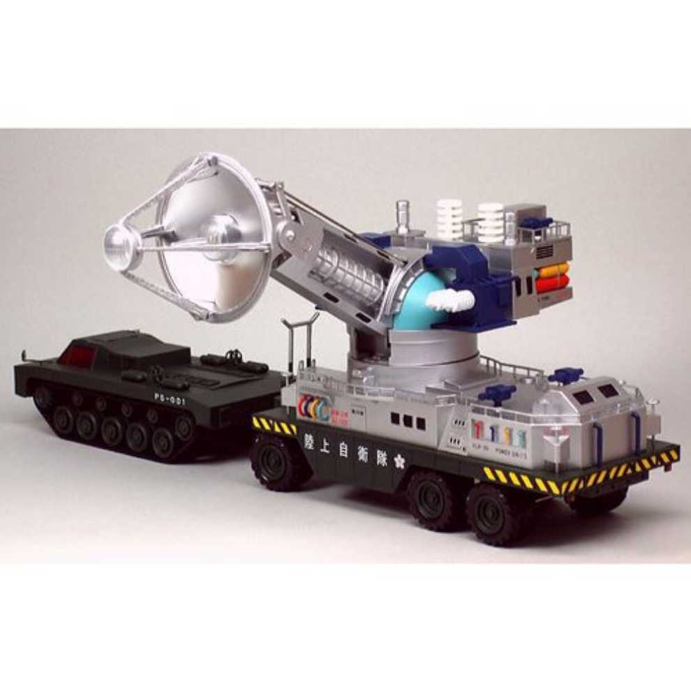 Miracle House Shinseiki Gokin Touhou Mechanic: Godzilla Type 66 Maser Cannon Diecast Model By Aoshima  (Godzilla) action figure collectible [Barcode 4905083090978] - Main Image 2