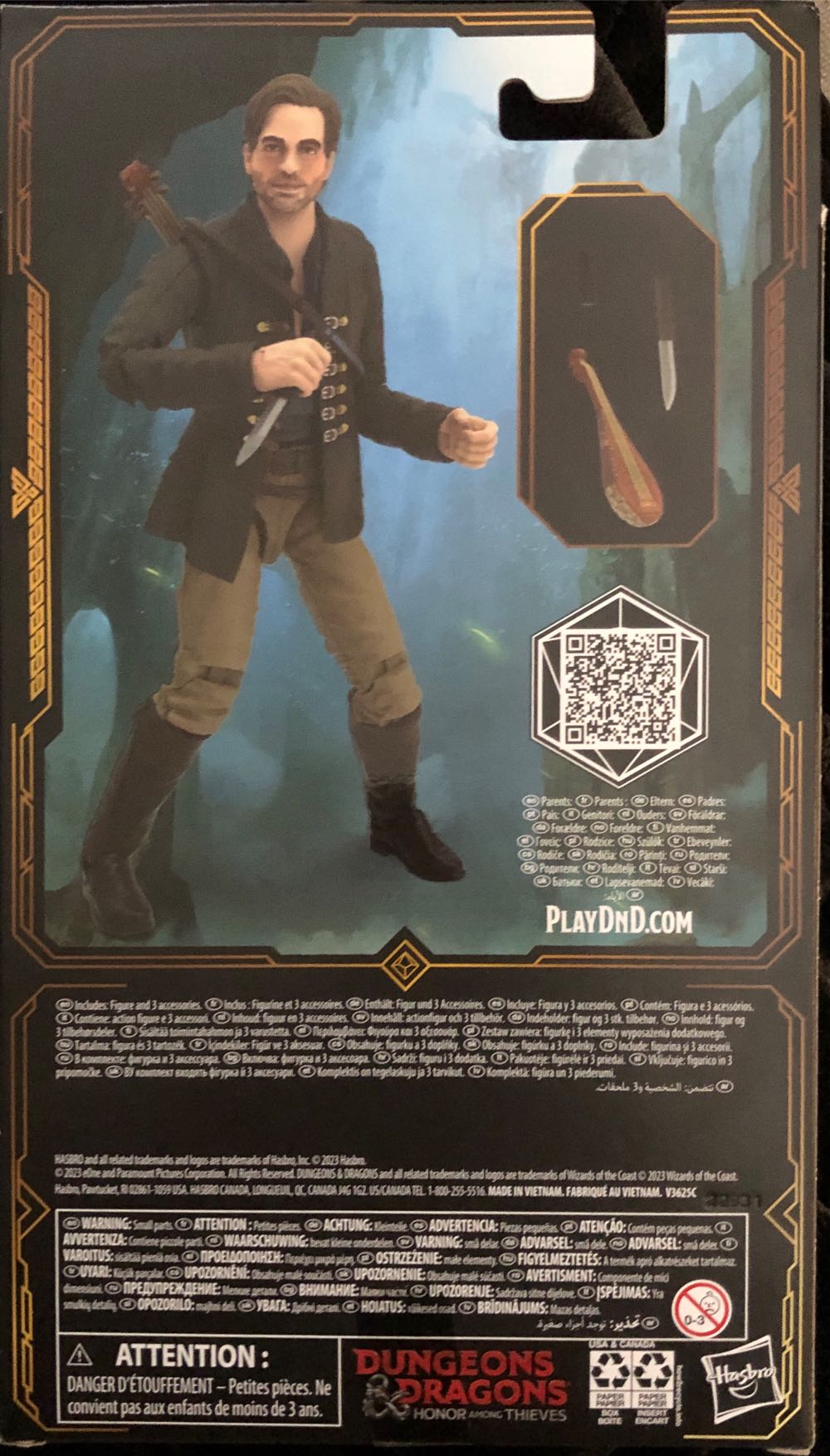 Edgin - Hasbro (D&D Honor Among Thieves) action figure collectible [Barcode 5010994192556] - Main Image 2