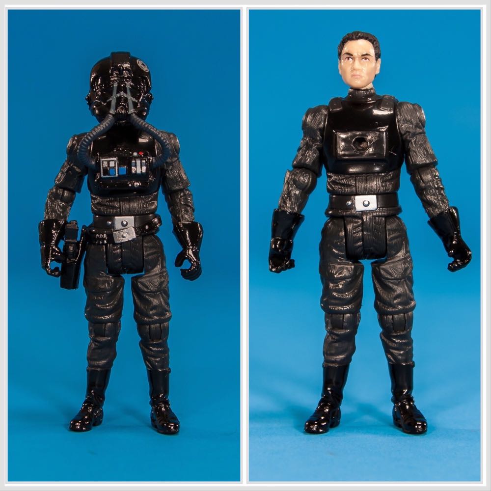 BLACK SQUADRON TIE PILOT - Hasbro (Legacy Collection) action figure collectible [Barcode 653569916000] - Main Image 2