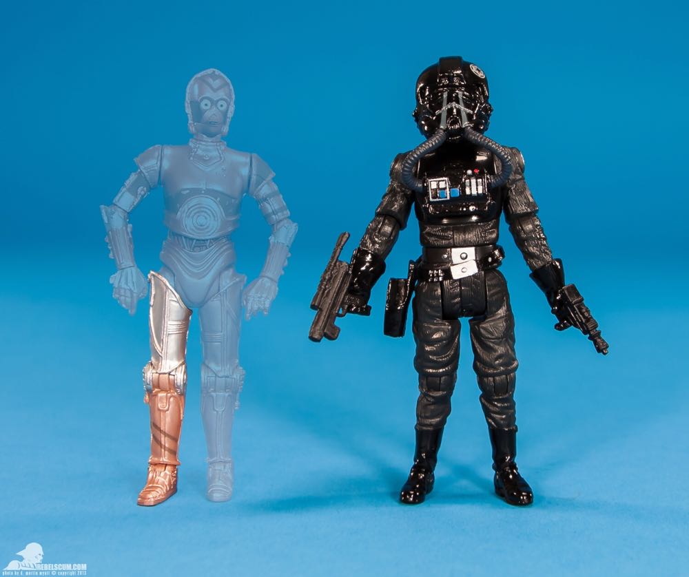 BLACK SQUADRON TIE PILOT - Hasbro (Legacy Collection) action figure collectible [Barcode 653569916000] - Main Image 3
