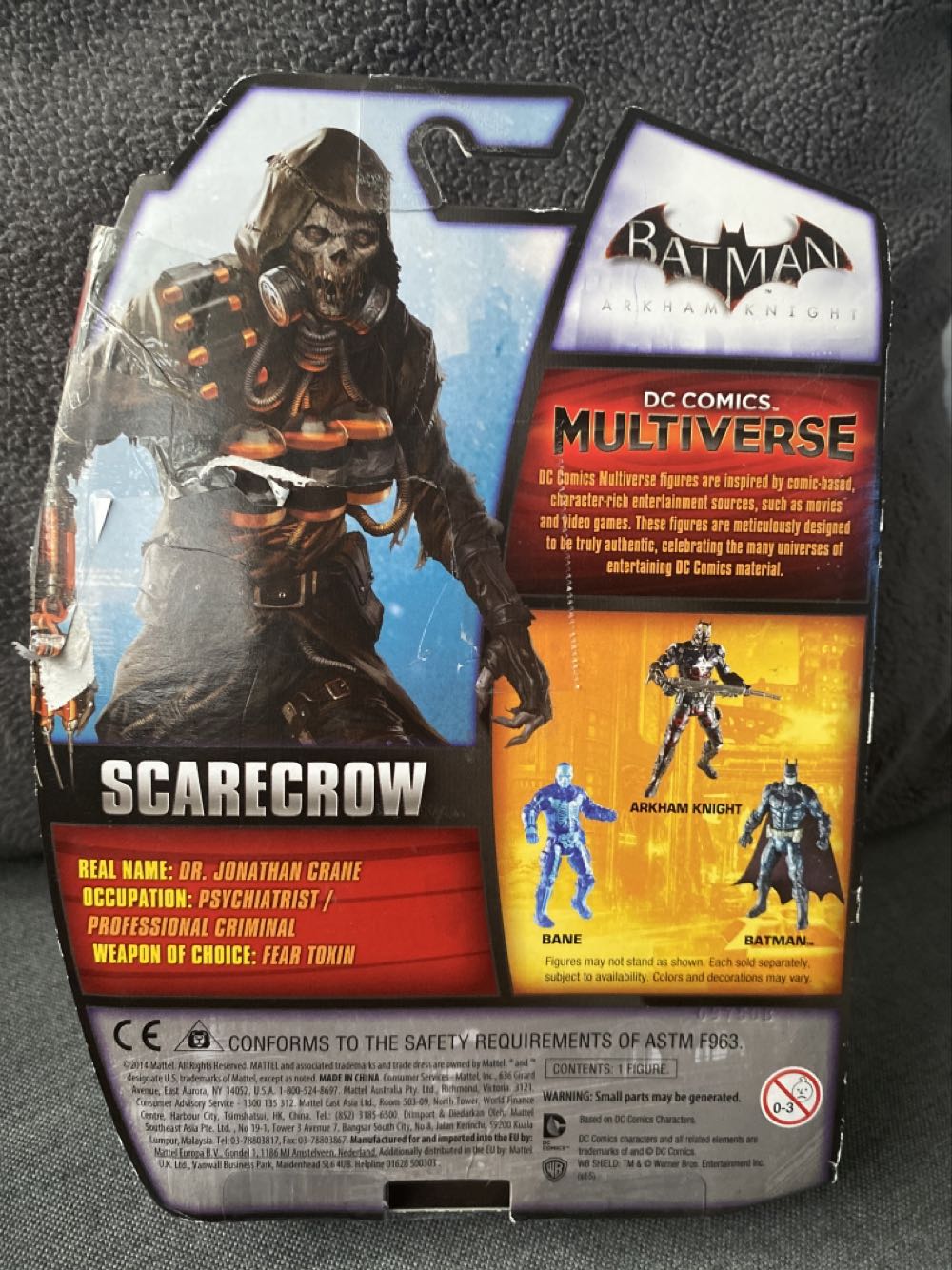 DC: Scarecrow - Mattel (Dc Comics Multiverse) action figure collectible - Main Image 3