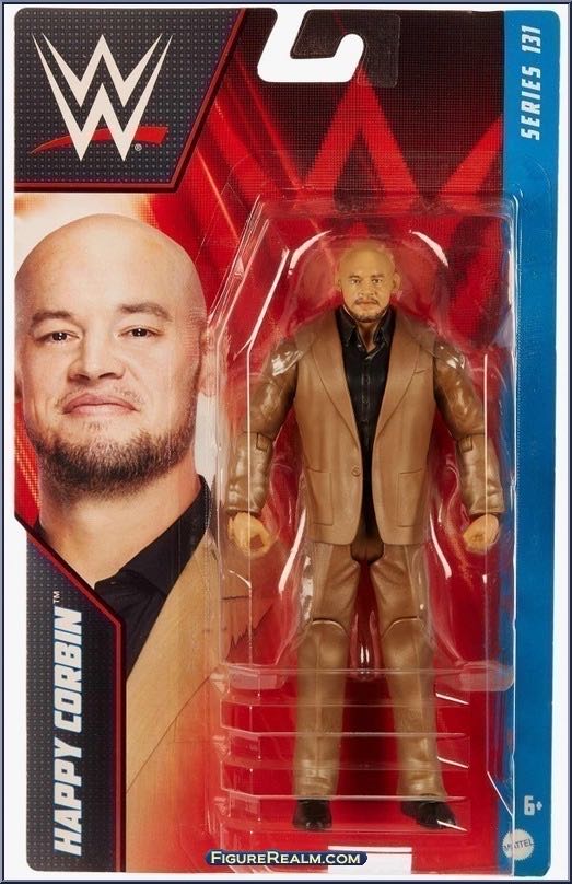 Happy Corbin - Mattel (WWE Basic Series #131) action figure collectible [Barcode 194735021086] - Main Image 2
